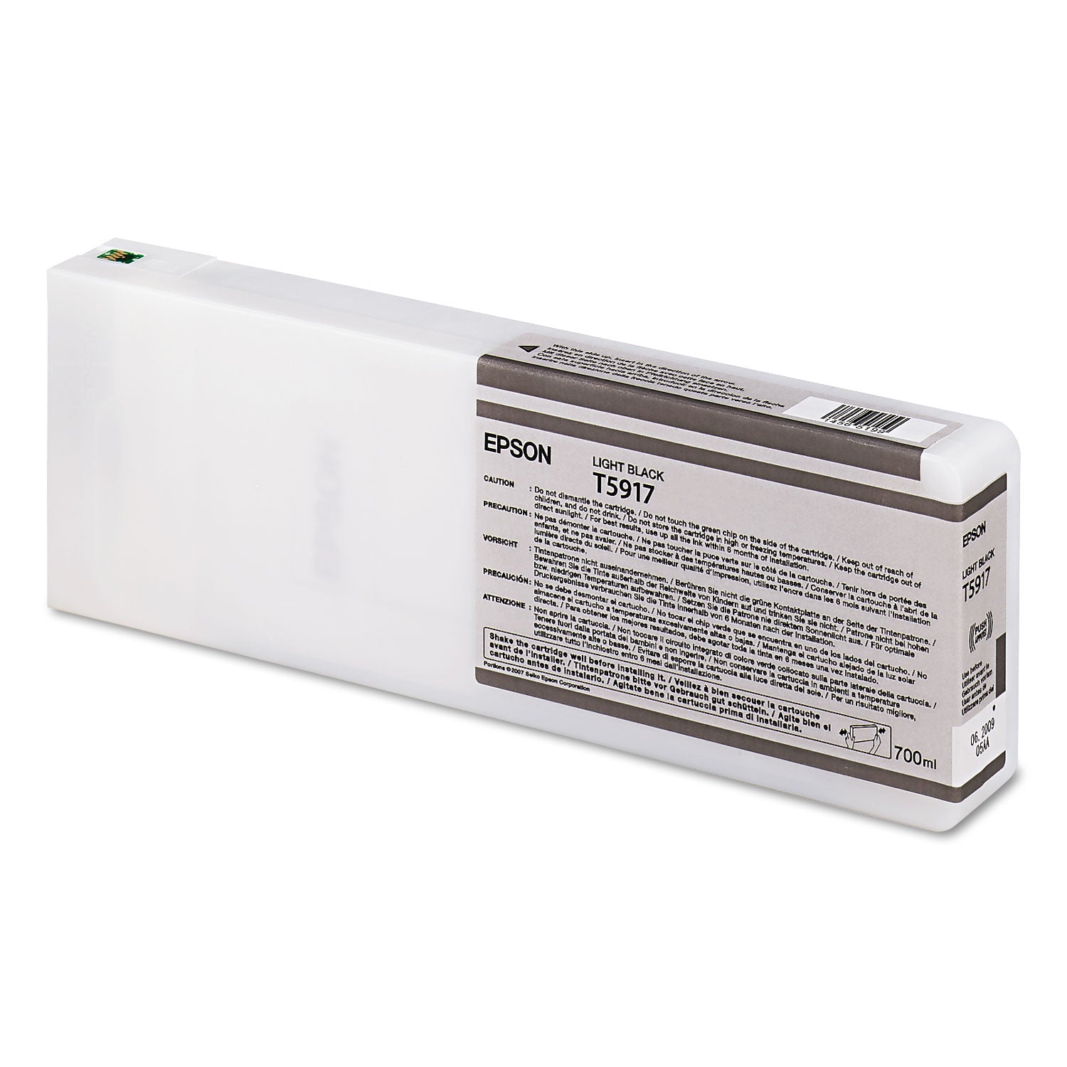 Epson T591700 (59) UltraChrome K3 Ink, Light Black