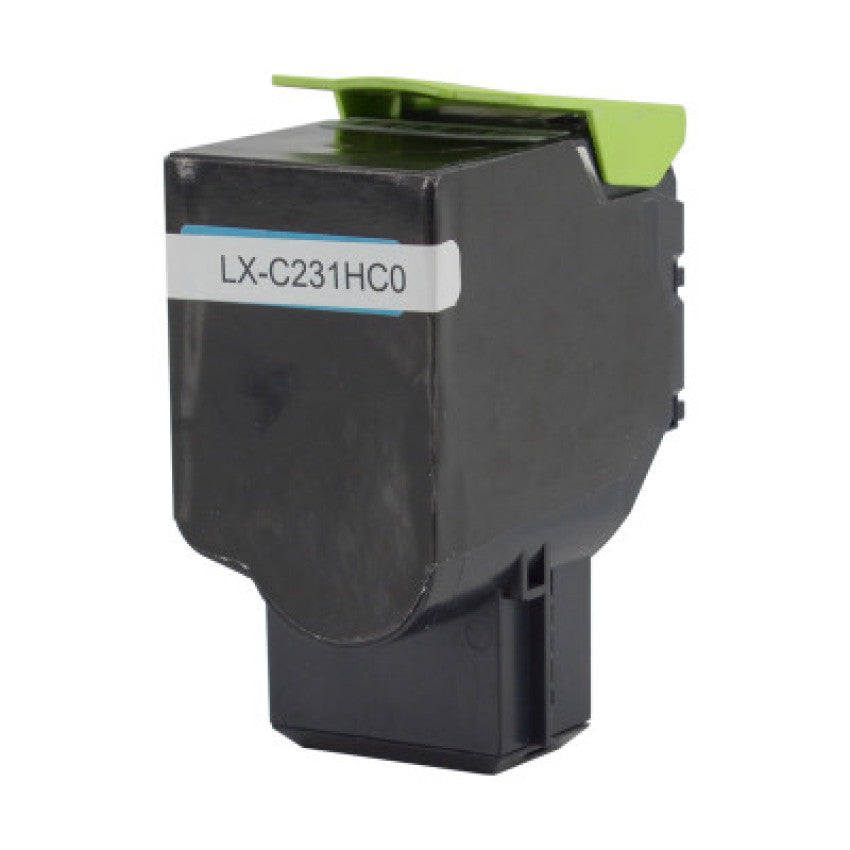 Elite C231HC0 Return Program High-Yield Toner, 2,300 Page-Yield, Cyan