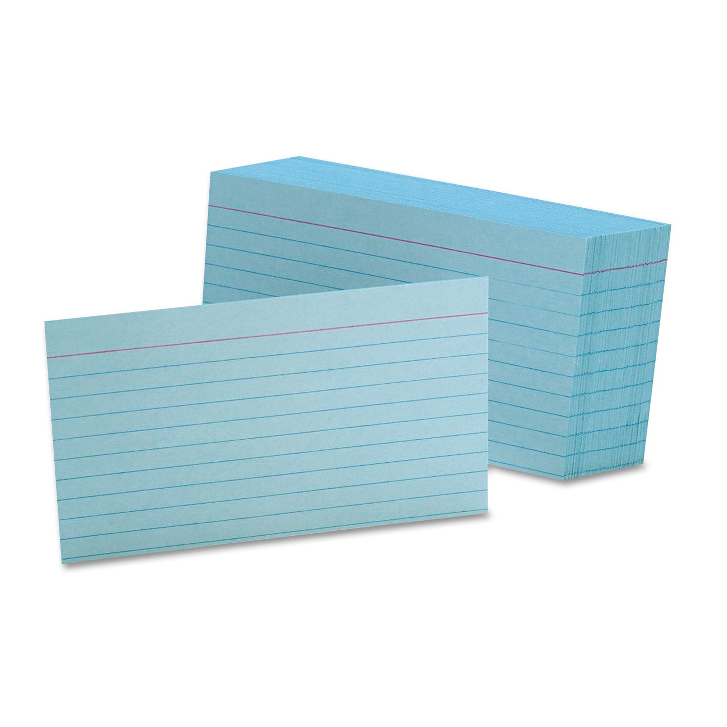 Oxford Ruled Index Cards, 3 x 5, Blue, 100/Pack (7321BLU)