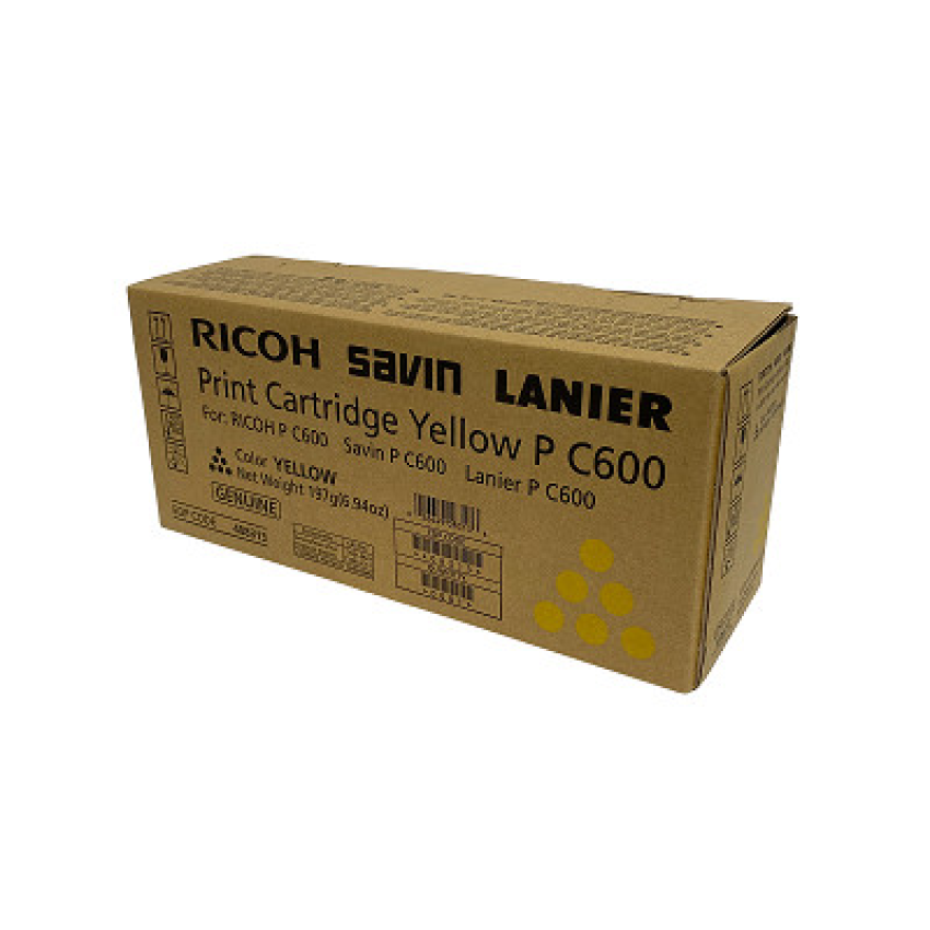 Ricoh 408313 Yellow Toner Cartridge