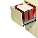 Pendaflex File Cabinet Pockets, 3.5" Expansion, Letter Size, Redrope, 10/Box (FC1524P)