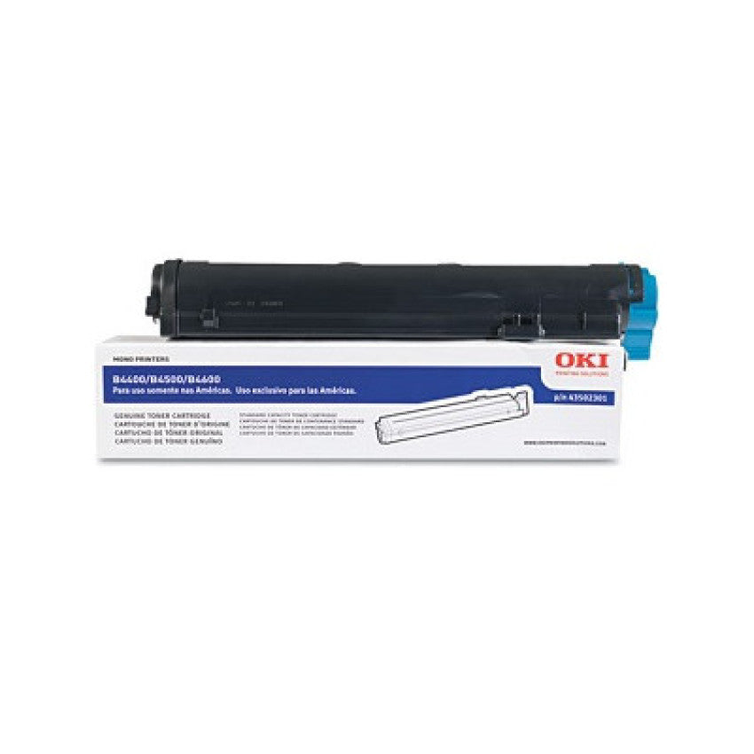 Okidata 43502301 Black Toner Cartridge