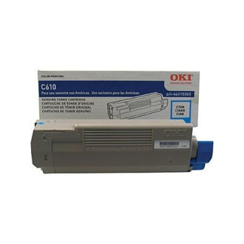 Okidata 44315303 Cyan Toner Cartridge