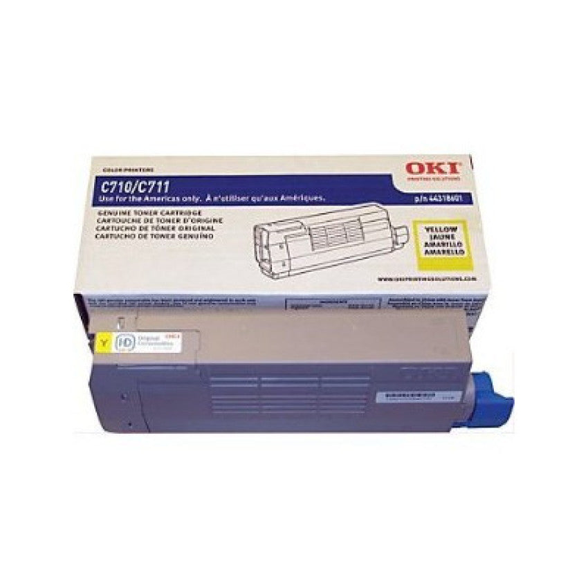 Okidata 44318601 Yellow Toner Cartridge