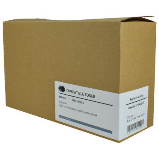 Elite 406465 Toner, 5,000 Page-Yield, Black