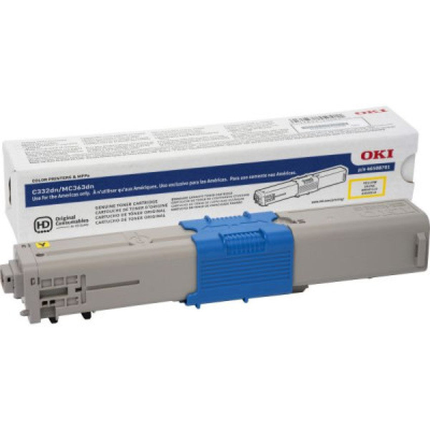 Oki 46508701 Yellow Toner Cartridge