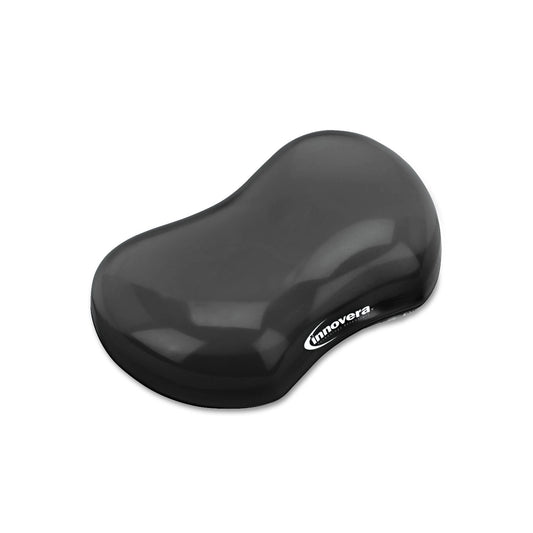 Innovera Softskin Gel Mouse Wrist Rest, 4.8 x 3, Black (51452)