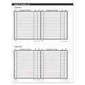 House of Doolittle 14-Month Recycled Ruled Monthly Planner, 8.75 x 6.78, Black Cover, 14-Month: Dec 2024 to Jan 2026 (26802)