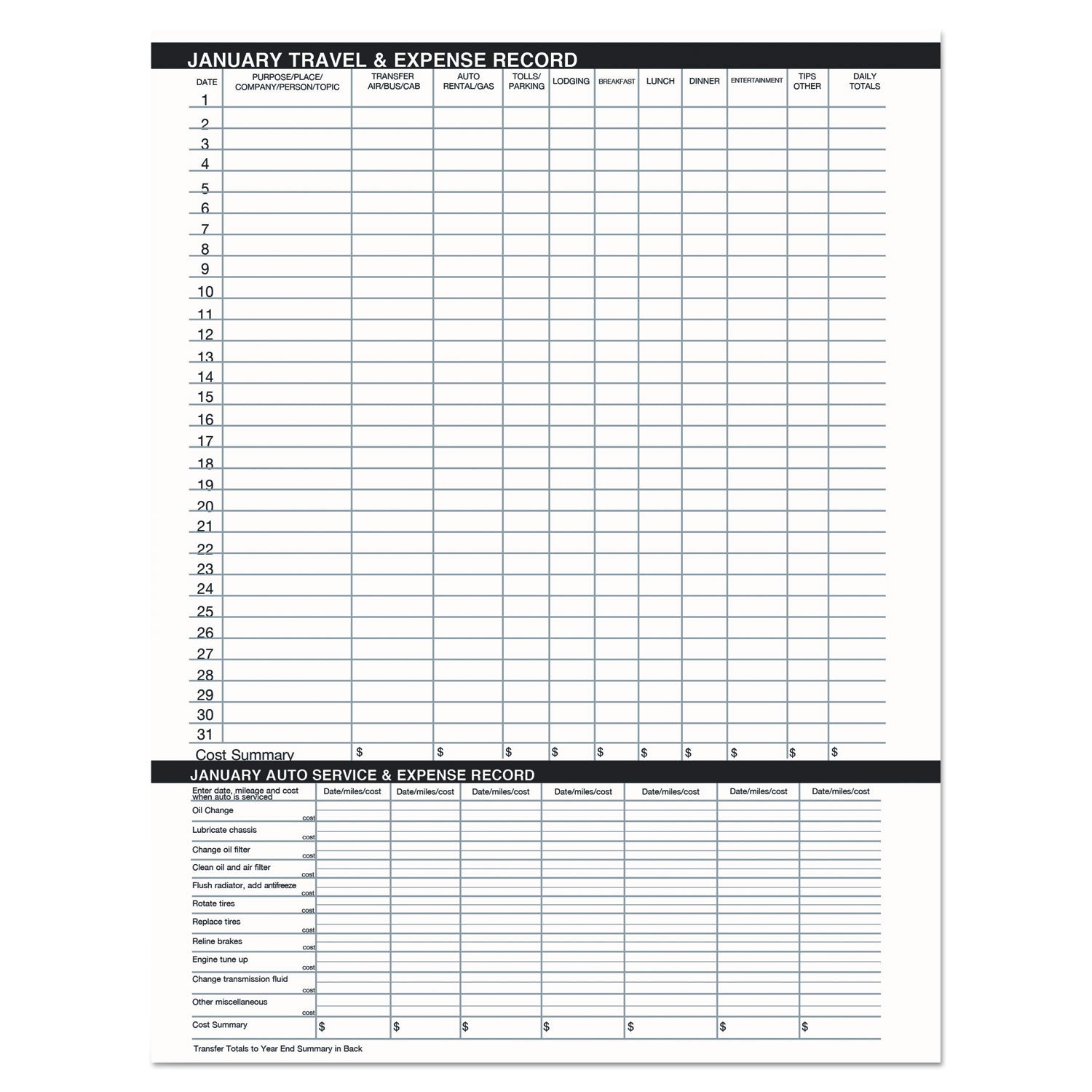 House of Doolittle 14-Month Recycled Ruled Monthly Planner, 8.75 x 6.78, Black Cover, 14-Month: Dec 2024 to Jan 2026 (26802)