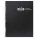 House of Doolittle Monthly Hard Cover Two-Year Planner, 11 x 8.5, Black Cover, 24-Month: Jan 2025 to Dec 2026 (262092)