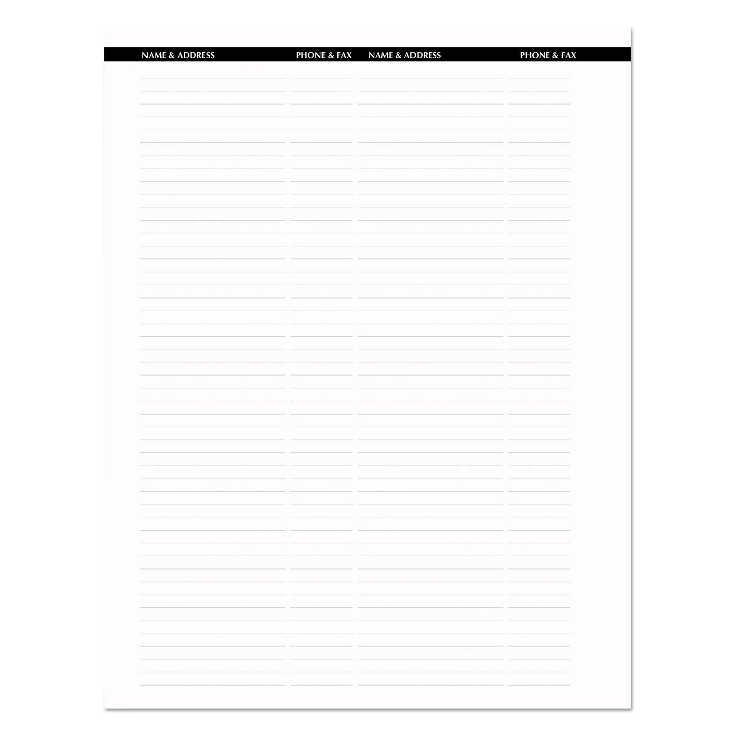 House of Doolittle Academic Year Recycled Professional Weekly Planner, 11 x 8.5, Black Wirebound Soft Cover, 12-Month (Aug to July): 2024-2025 (257202)
