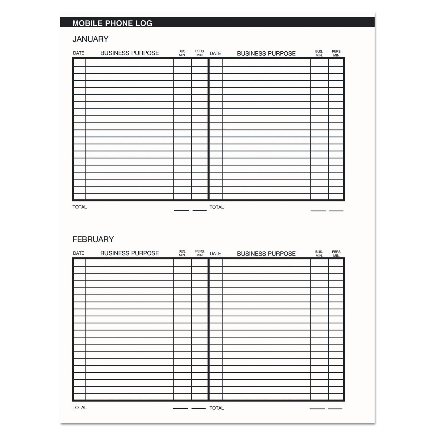 House of Doolittle Recycled Two Year Monthly Planner with Expense Logs, 8.75 x 6.88, Black Cover, 24-Month: Jan 2025 to Dec 2026 (268002)