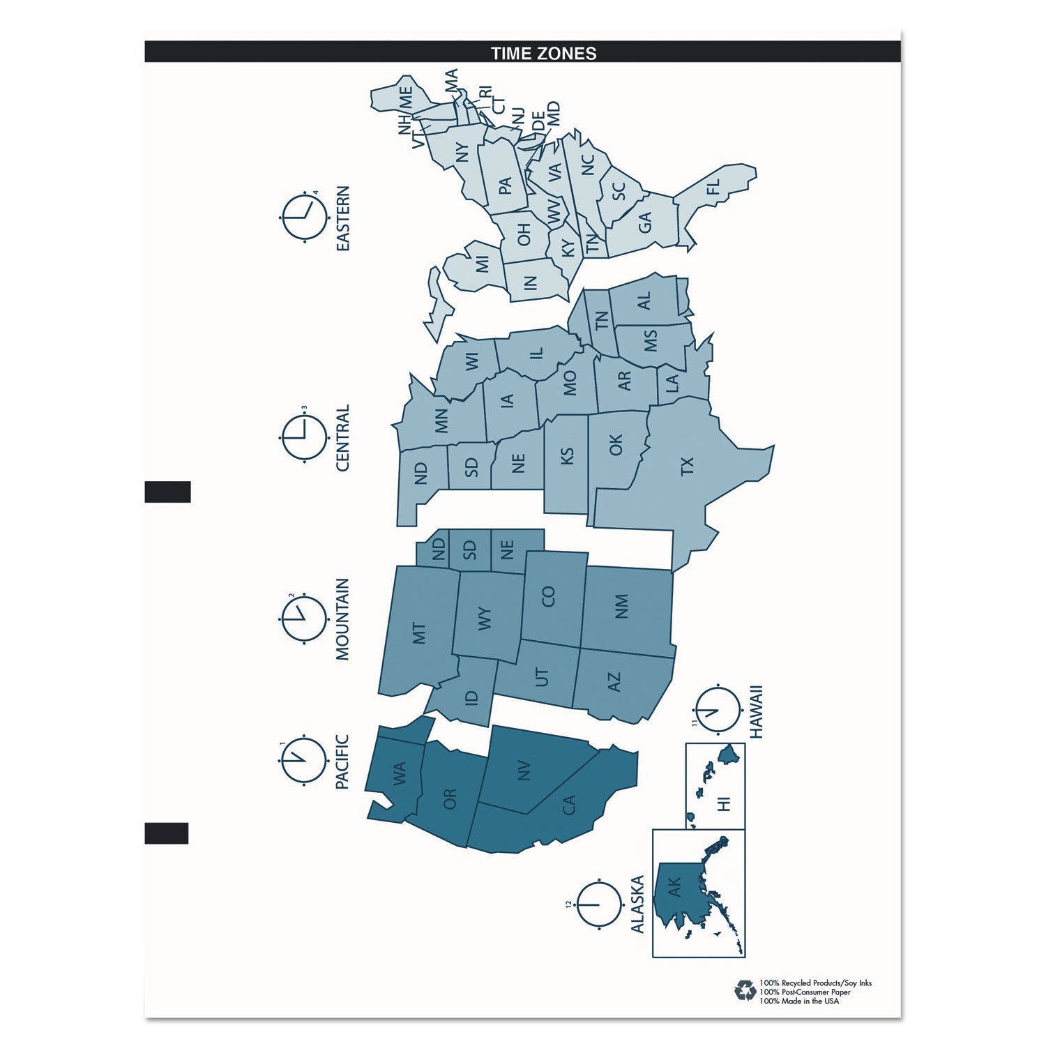 House of Doolittle 14-Month Recycled Ruled Monthly Planner, 8.75 x 6.78, Black Cover, 14-Month: Dec 2024 to Jan 2026 (26802)