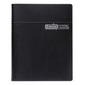 House of Doolittle Recycled Wirebound Weekly/Monthly Planner, 11 x 8.5, Black Cover, 12-Month (Jan to Dec): 2025 (28302)