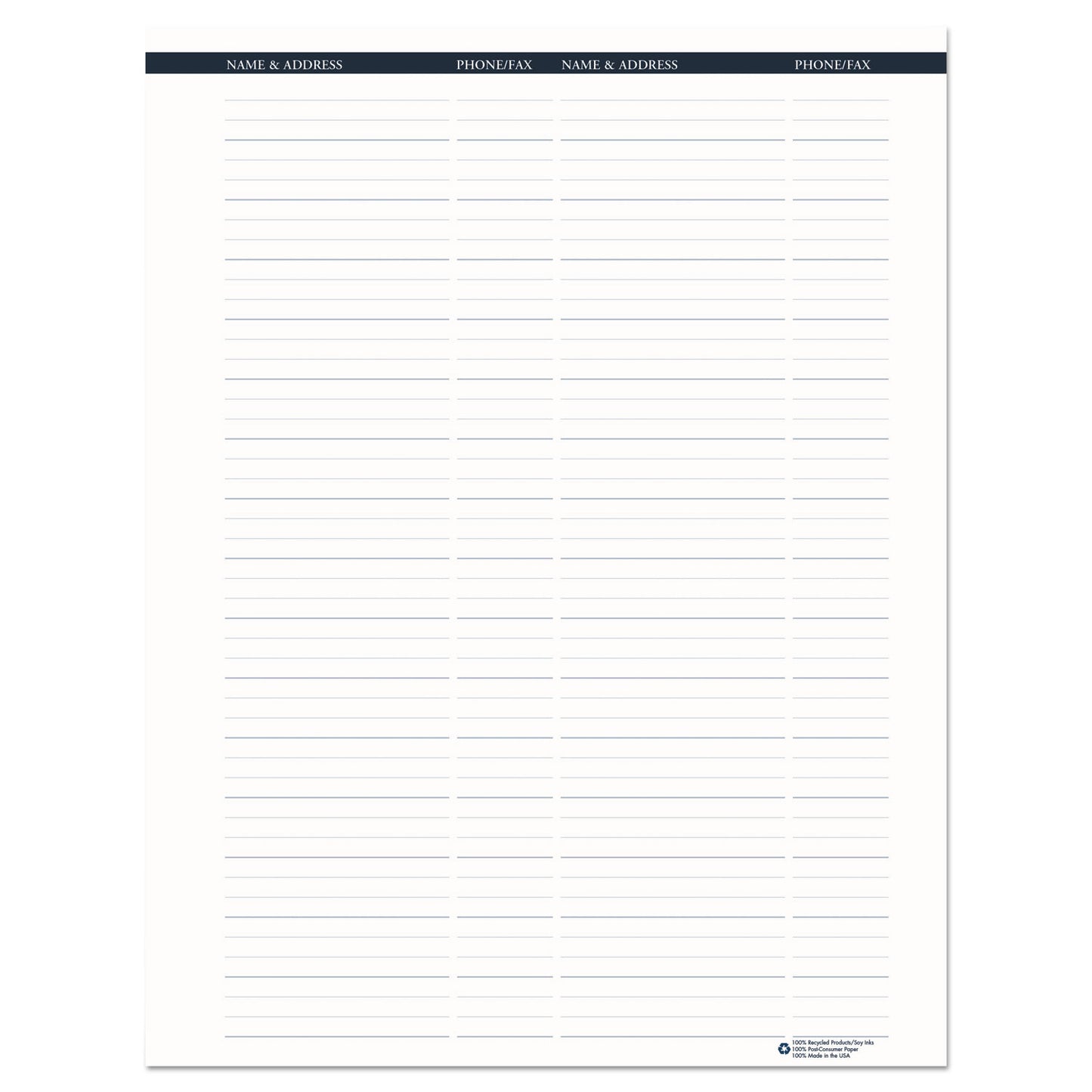House of Doolittle Recycled Wirebound Weekly/Monthly Planner, 11 x 8.5, Black Cover, 12-Month (Jan to Dec): 2025 (28302)