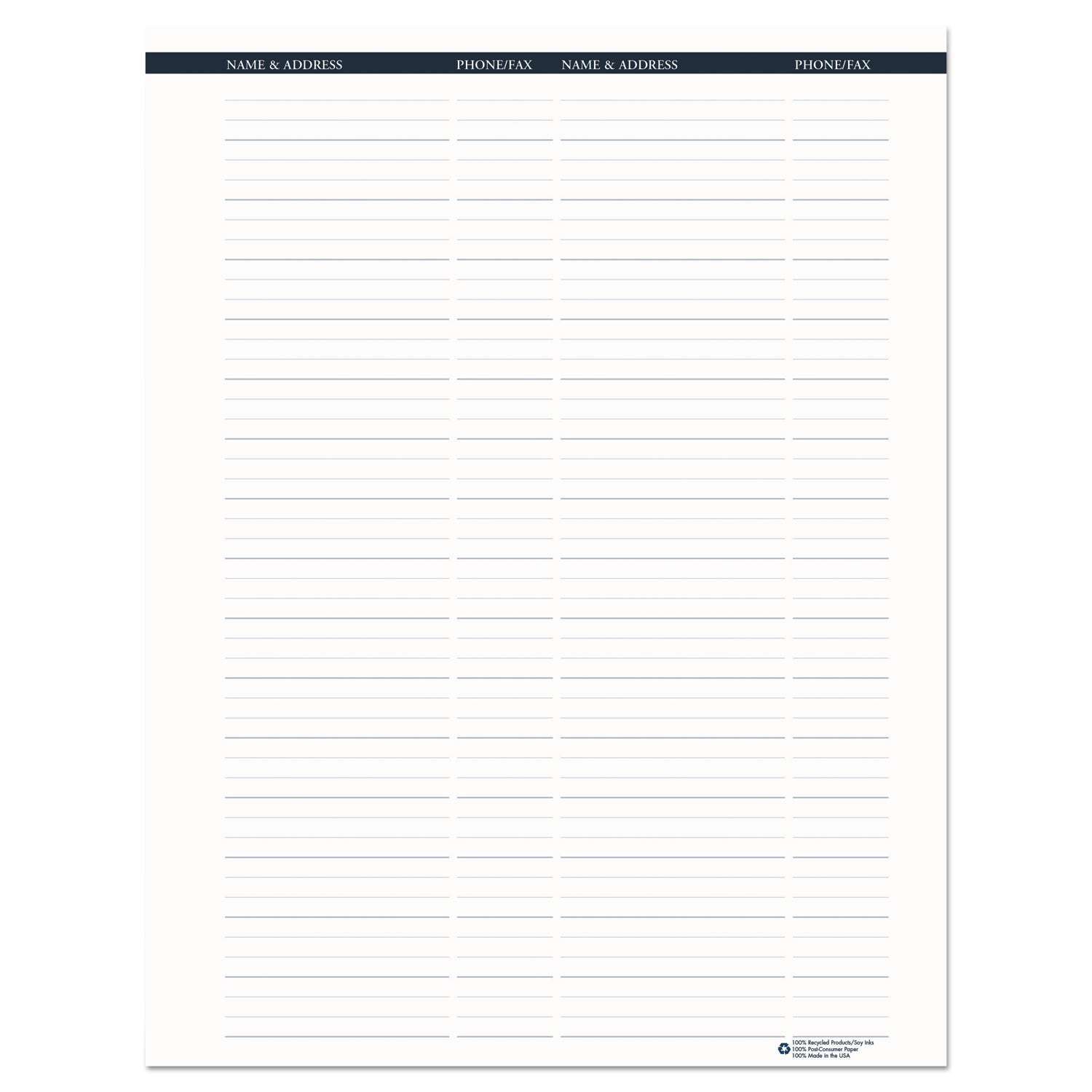 House of Doolittle Recycled Wirebound Weekly/Monthly Planner, 11 x 8.5, Black Cover, 12-Month (Jan to Dec): 2025 (28302)