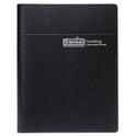 House of Doolittle Recycled Weekly Appointment Book, 8 x 5, Black Cover, 12-Month (Jan to Dec): 2025 (27802)