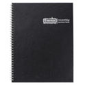 House of Doolittle Monthly Hard Cover Planner, 11 x 8.5, Black Cover, 14-Month: Dec 2024 to Jan 2026 (26292)