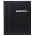 House of Doolittle 24-Month Recycled Ruled Monthly Planner, 11 x 8.5, Black Cover, 24-Month: Jan 2025 to Dec 2026 (262002)