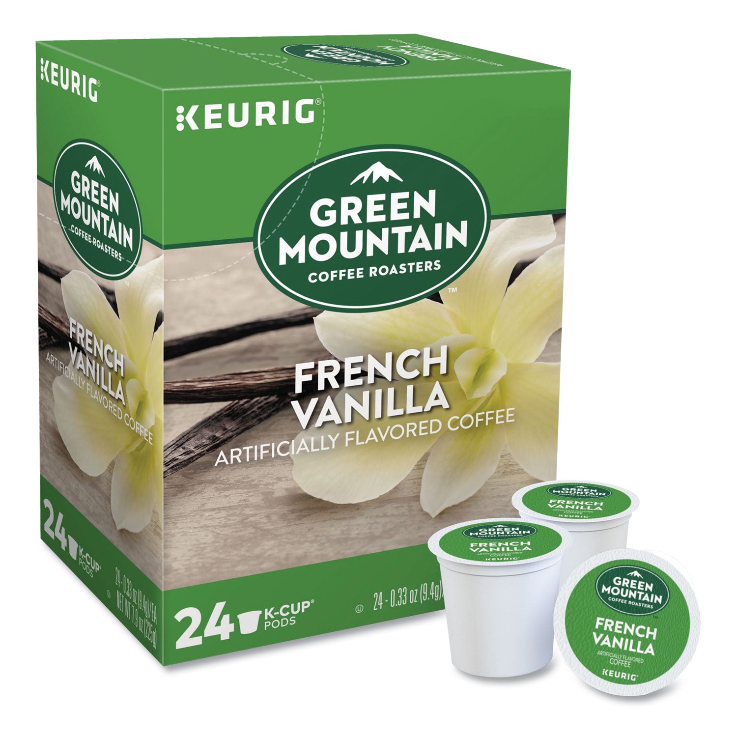 Keurig French Vanilla Coffee K-Cup Pods, 24/Box (6732)