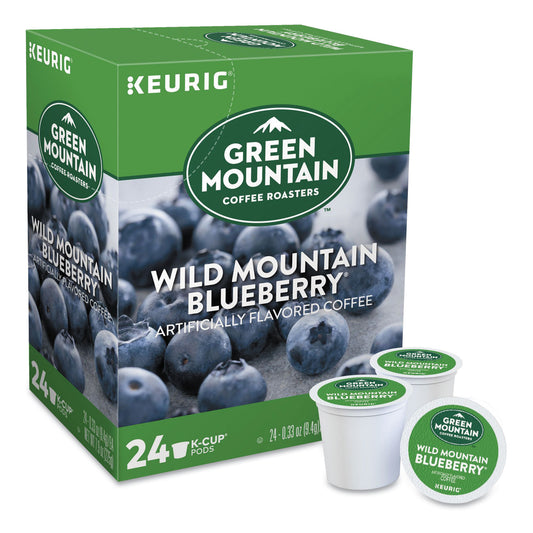 Keurig Fair Trade Wild Mountain Blueberry Coffee K-Cups, 24/Box (6783)