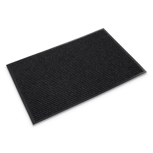 Crown Mats Needle-Rib Wiper/Scraper Mat, Polypropylene, 36 x 48, Charcoal (NR0034CH)