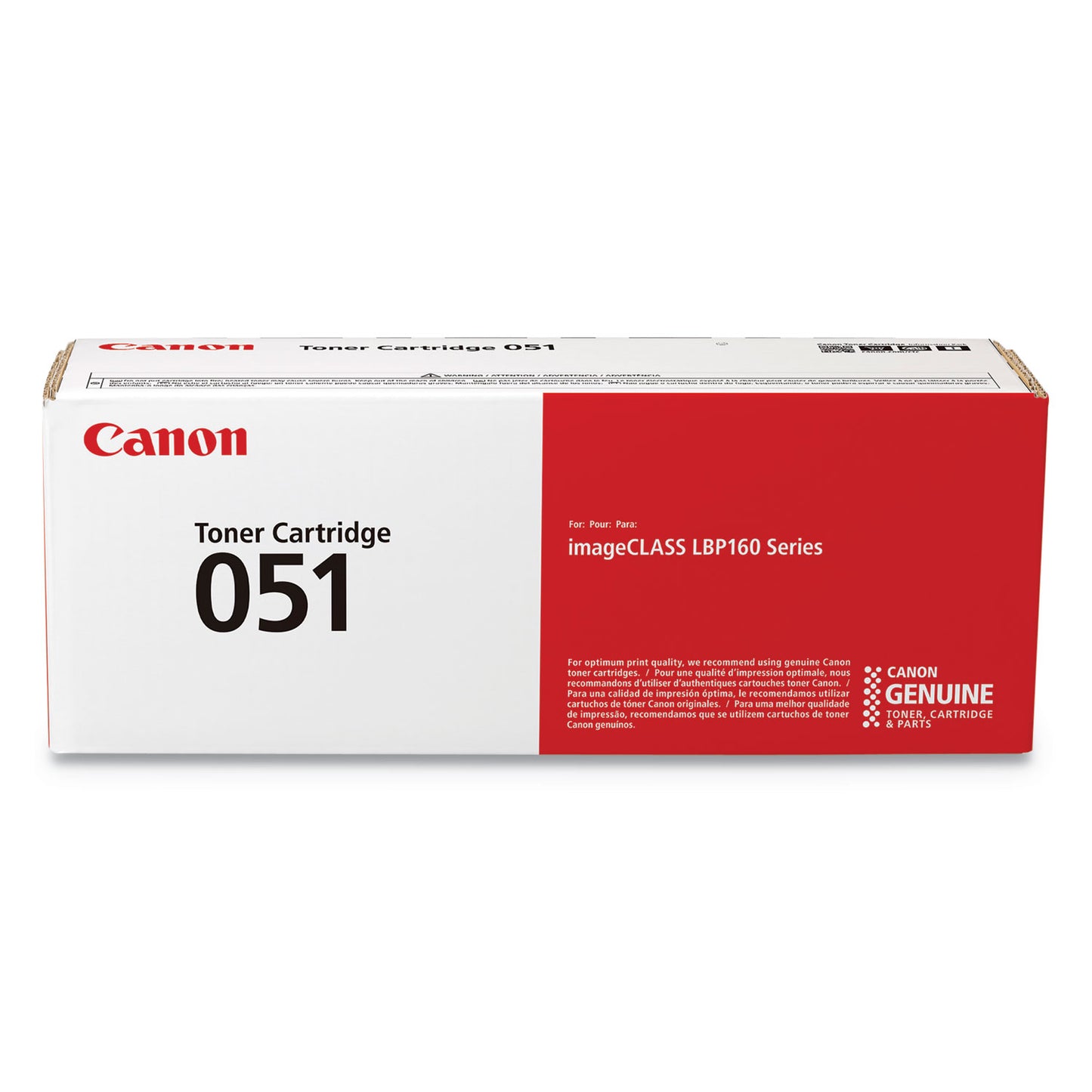 Canon 2168C001 (051) Toner, 1,700 Page-Yield, Black