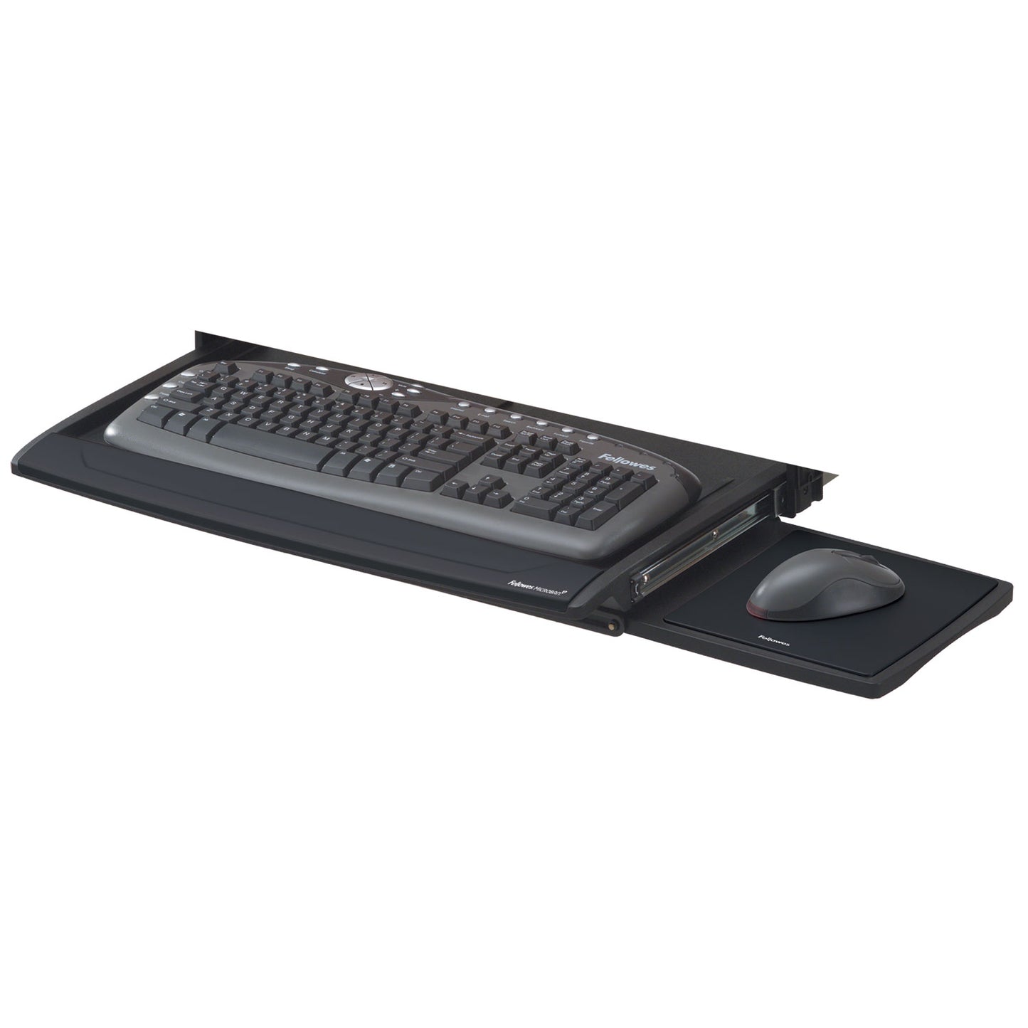 Fellowes Deluxe Keyboard Drawer, 20.5w x 11.13d, Black (8031207)