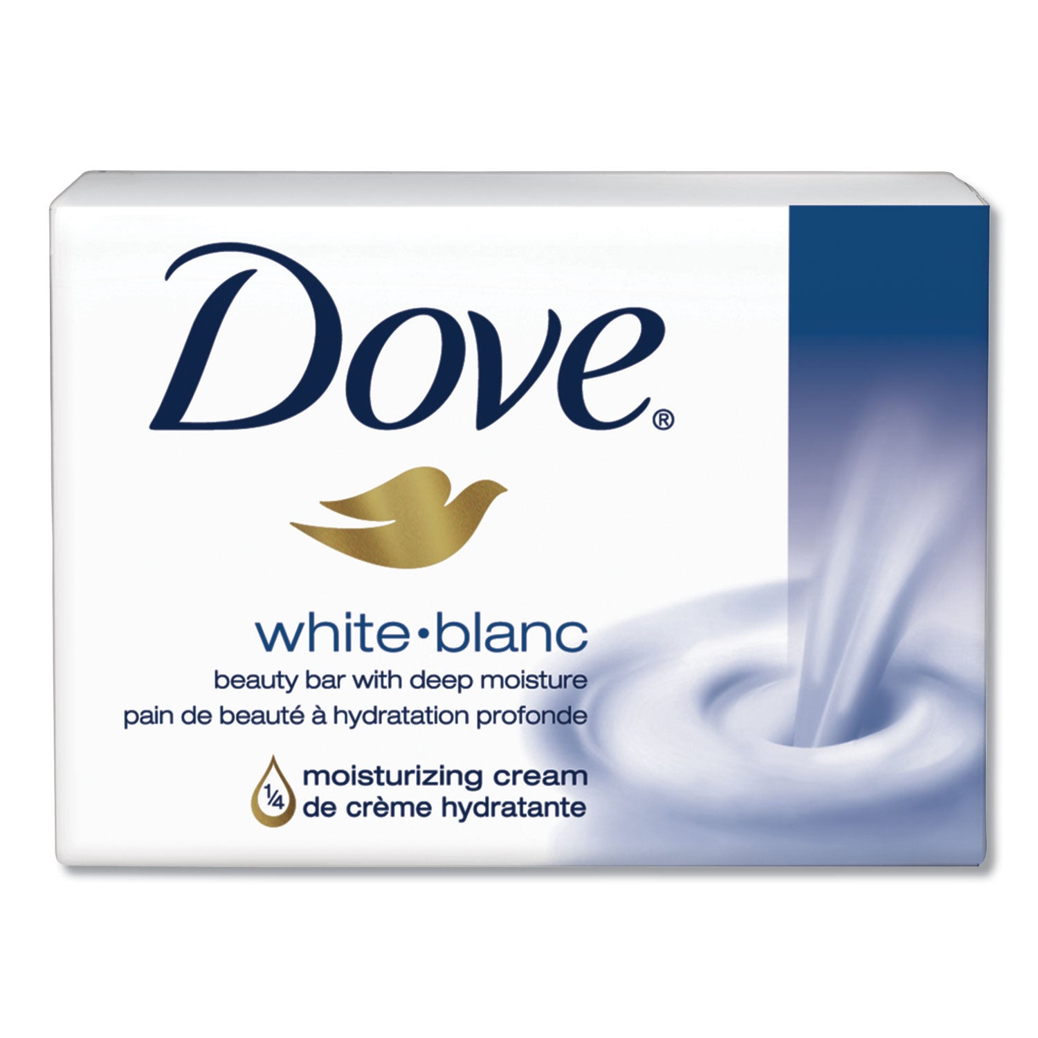 Dove Moisturizing Bar Soap, Pleasant Scent, 3.15 oz, 48/Carton (CB370944)