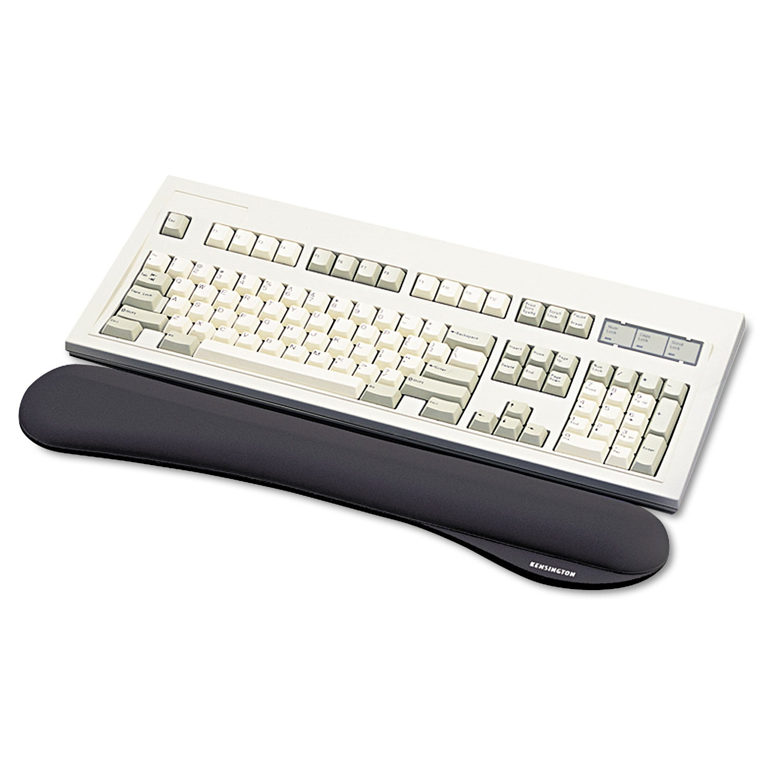 Kensington Wrist Pillow Foam Keyboard Wrist Rest, 20.75 x 5.68, Black (22801)