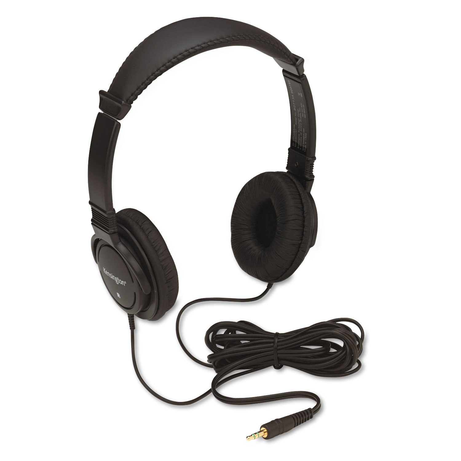 Kensington Hi-Fi Headphones, Plush Sealed Earpads, Black (33137)