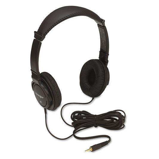 Kensington Hi-Fi Headphones, Plush Sealed Earpads, Black (33137)