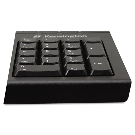 Kensington Keyboard for Life Slim Spill-Safe Keyboard, 104 Keys, Black (64370)