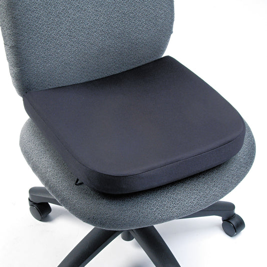 Kensington Memory Foam Seat Rest, 13.5 x 14.5 x 2, Black (82024)