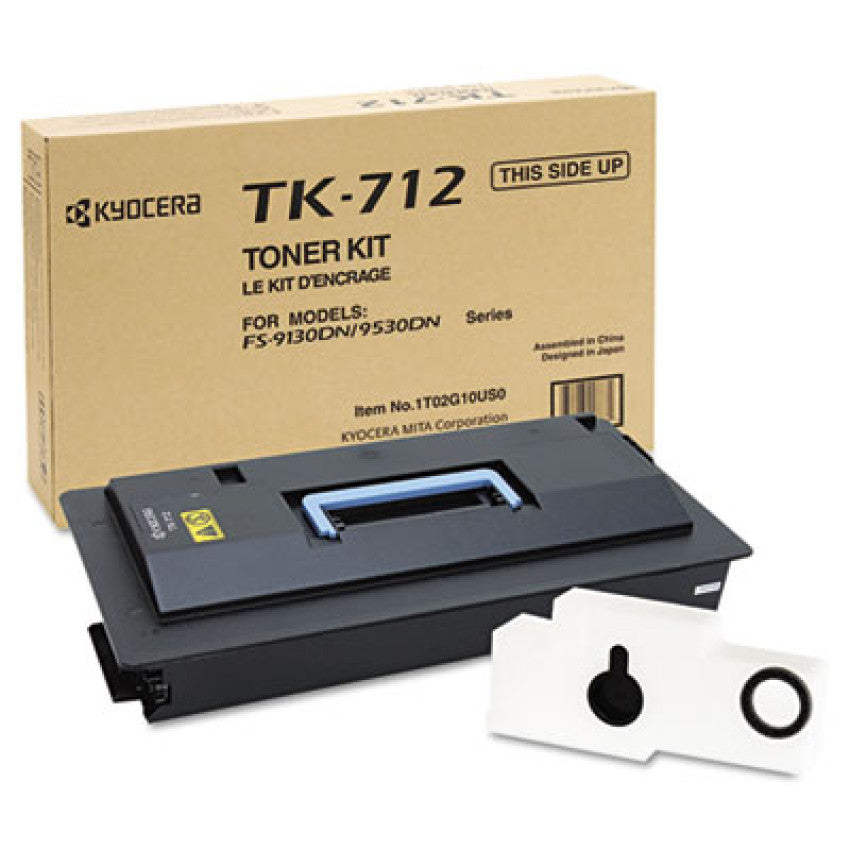 Kyocera TK712 Black Toner Cartridge