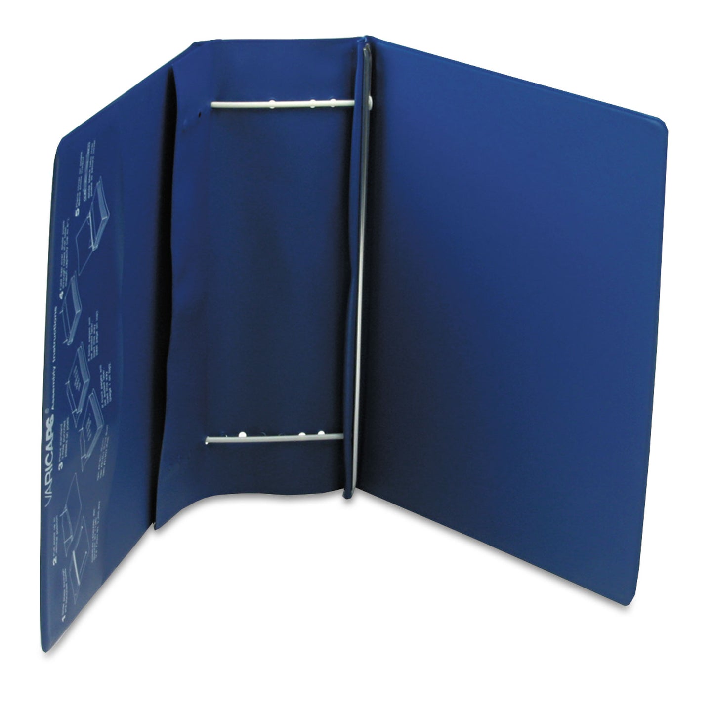 Charles Leonard VariCap Expandable Binder, 2 Posts, 6" Capacity, 11 x 8.5, Blue (61602)