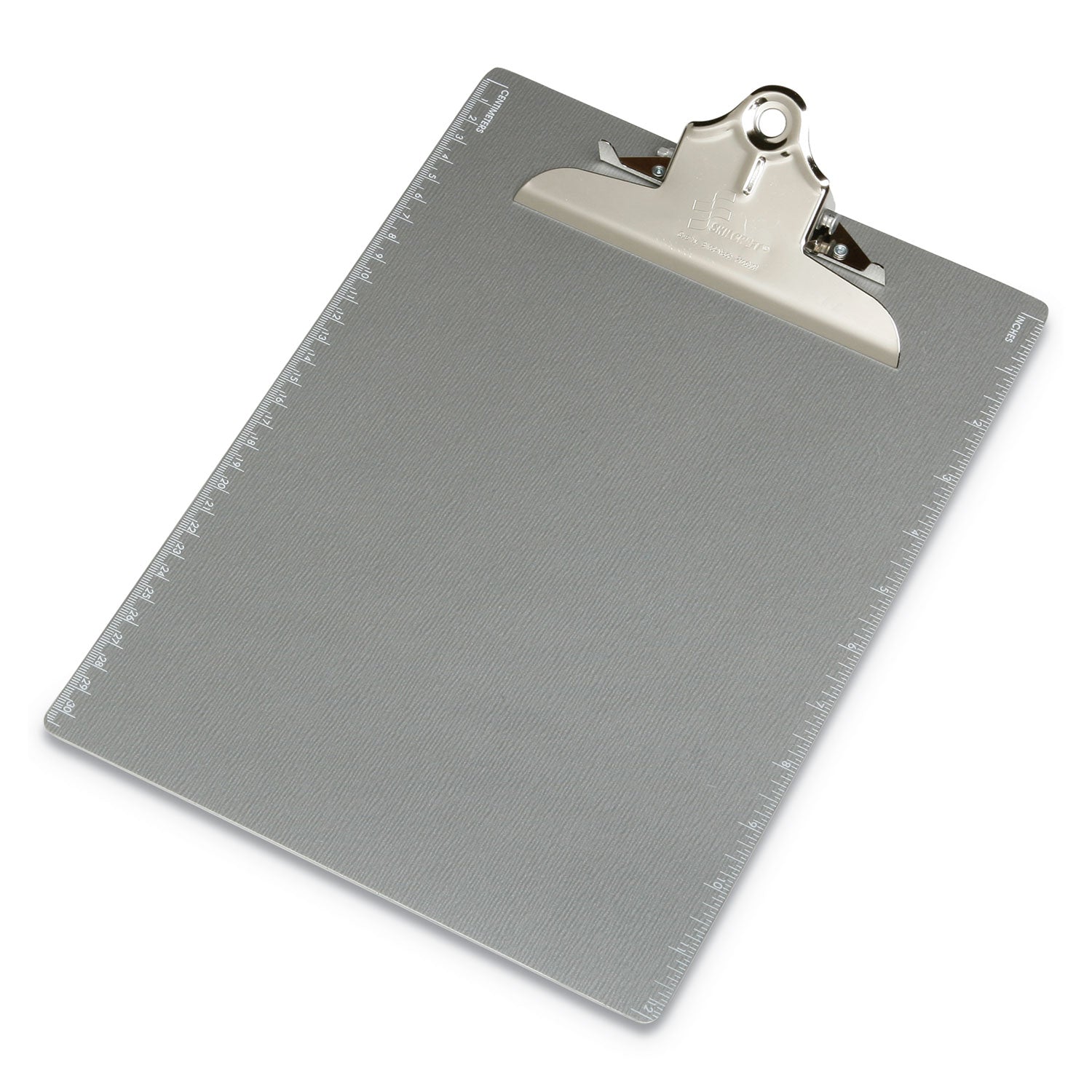 AbilityOne 7520014393387, SKILCRAFT Aluminum Clipboard, 5.5" Clip Capacity, Holds 8.5 x 11 Sheets, Silver