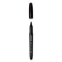 Universal Pen-Style Permanent Marker, Fine Bullet Tip, Black, Dozen (07071)