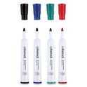 Universal Dry Erase Marker, Medium Bullet Tip, Assorted Colors, 4/Set (43680)