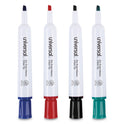 Universal Dry Erase Marker, Broad Chisel Tip, Assorted Colors, 4/Set (43650)