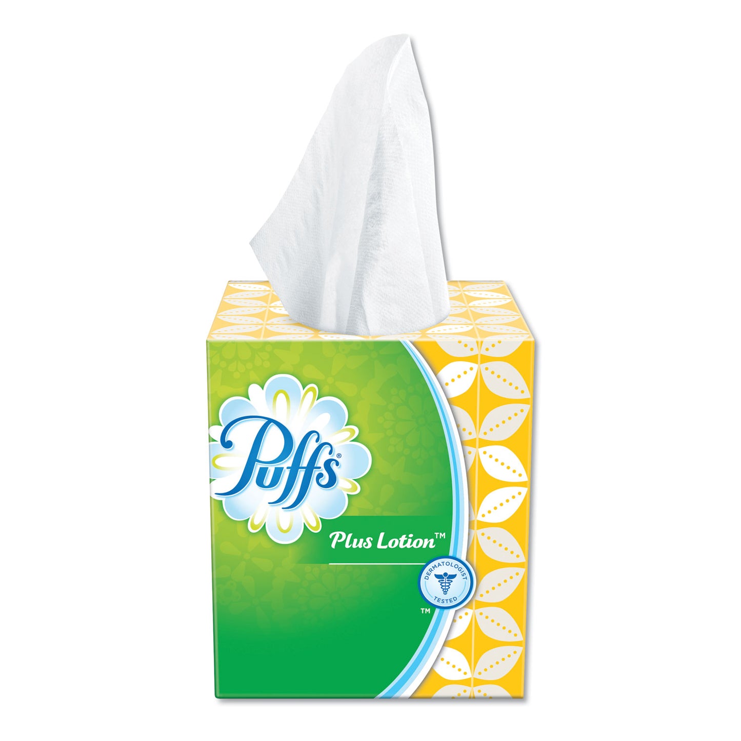 Puffs Plus Lotion Facial Tissue, 2-Ply, White, 56 Sheets/Box, 24 Boxes/Carton (34899CT)
