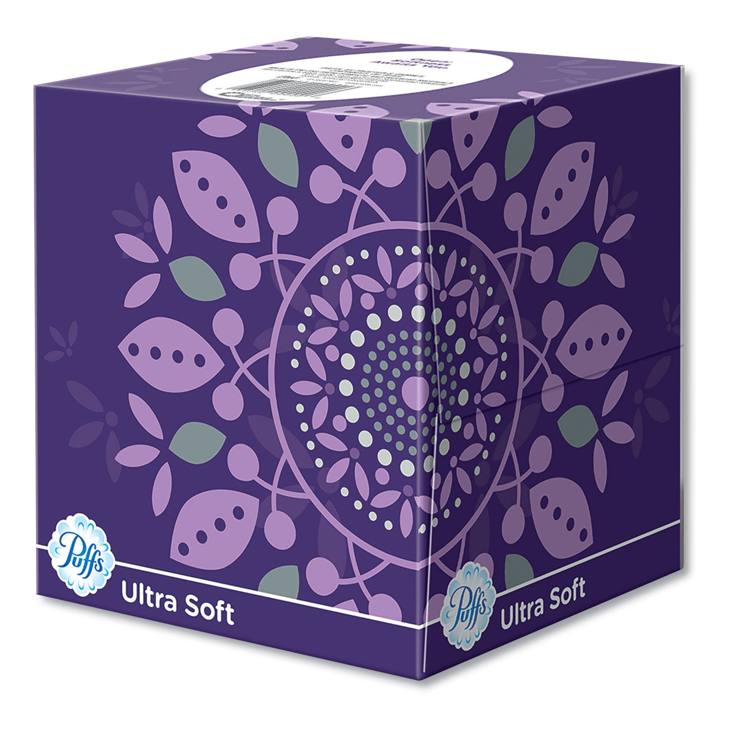 Puffs Ultra Soft Facial Tissue, 2-Ply, White, 56 Sheets/Box, 4 Boxes/Pack (35295PK)