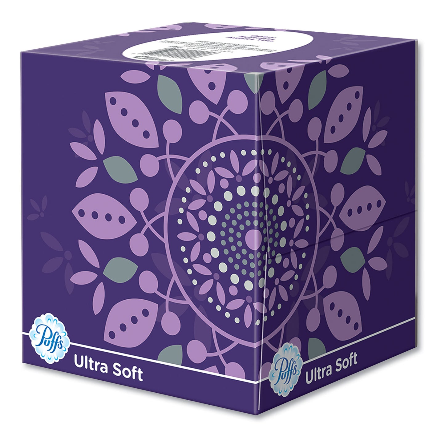 Puffs Ultra Soft Facial Tissue, 2-Ply, White, 56 Sheets/Box, 4 Boxes/Pack, 6 Packs/Carton (35295)