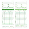 Time Clock Cards for uPunch HN1000/HN3000/HN3600, Two Sides, 7.5 x 3.5, 100/Pack (HNTCG1100)