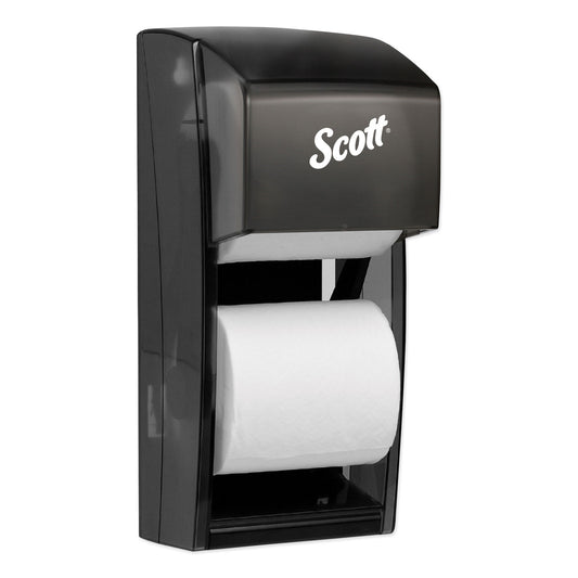 Scott Essential SRB Tissue Dispenser, 6 x 6.6 x 13.6, Transparent Smoke (09021)