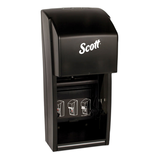 Scott Essential SRB Tissue Dispenser, 6 x 6.6 x 13.6, Transparent Smoke (09021)