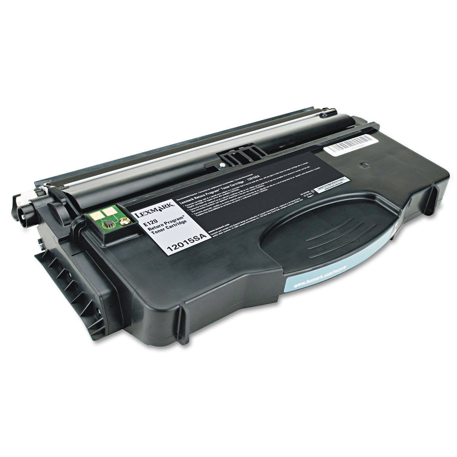Lexmark 12015SA Return Program Toner, 2,000 Page-Yield, Black