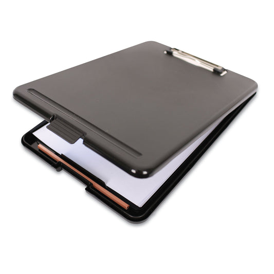 Universal Storage Clipboard, 0.5" Clip Capacity, Holds 8.5 x 11 Sheets, Black (40318)