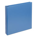 Universal Slant D-Ring View Binder, 3 Rings, 1.5" Capacity, 11 x 8.5, Light Blue (20723)