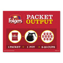 Folgers Ground Coffee Fraction Packs, Traditional Roast, 2oz, 42/Carton (63006)